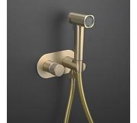 Adjustable Handheld Bidet Sprayer - Chrome Toilet Bidet Shower Kit with Hot & Cold Water Easy Installation Hygienic Attachment for Enhanced Freshness & Comfort