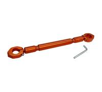 Adjustable Handle Bracket Bar For Pcx125/150 Motorcycle Thickened Balance Suitable Modification Aluminum Alloy Mobile Navigation Crossbar(Orange)