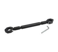 Adjustable Handle Bracket Bar For Pcx125/150 Motorcycle Thickened Balance Suitable Modification Aluminum Alloy Mobile Navigation Crossbar(Black)