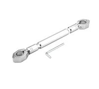 Adjustable Handlebar Brace for Honda Metropolitan 2004-2024, Multifunctional Crossbar Motorcycle Stabiliser made of Premium Material,Silver