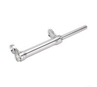 Adjustable Handlebar Stem 210mm CNC Machined Fit | for forged 6061 aluminum, high-strength for durable, lightweight build, no extra bulk, stable riding (Silver Aluminum)