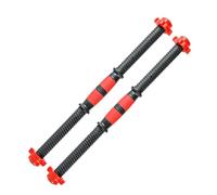 ADJUSTABLE HANDLEBARS - 2 bars for dumbbells, 4 fixed collar thread handles and a sturdy plate weight 1" plate | I use the gym at home and strength training