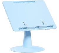 Adjustable Hands-Free Book Stand, Cookbook Holder & Tablet Stand for Desk - Ideal Reading Holder for Recipes, Textbooks & More - Perfect for Comfortable Reading