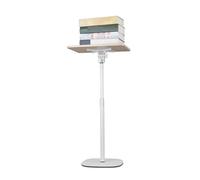 Adjustable HandsFree FloorStanding Reading Stand with Elastic Clips Perfect for Speeches Lectures Churches and More (Height: 2370CM)