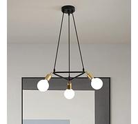 Adjustable Hanging Chandelier Pendant Light Adjustable Drop Ceiling Lamp, Geometric Suspended Lighting Fixtures for Living Dining Room Kitchen Island Bedroom
