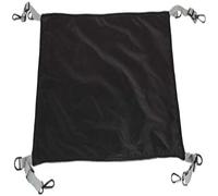 Adjustable Hanging Pet Hammock Bed 2-Sided Comfortable Waterproof Rest Pad Multi-Use Furniture with Stable Frame Ideal for Cats Small Dogs Rabbits Animals