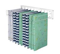 Adjustable Hanging Rack for Quilts, Blankets, Scarves & Towels - Space-Saving Fabric Shelf for Home, Studio, Laundry Room & Closet Display