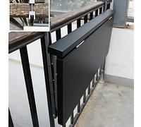 Adjustable Hanging Table - Folding Outdoor Bar and Dining Solution with Space-Saving Wall-Mounted Design