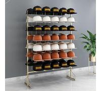 Adjustable Hat Display & Cap Rack for Retail Stores - Showcase Hats & Accessories, Space-Saving Design, Ideal for Merchandising & Organization