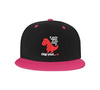 Adjustable Hat for Men Women, Clap Your Oh Sad T Rex Unisex Hip Hop Baseball Cap Trucker Dad Hats