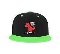 Adjustable Hat for Men Women, Clap Your Oh Sad T Rex Unisex Hip Hop Baseball Cap Trucker Dad Hats