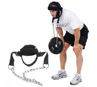 Adjustable Head Harness - Head Strap for Weight Lifting | Neck Training Exerciser | Neck Exerciser Builder for Neck Workout, Resistant Training and Weight Lifting for Gym Exerciser Injury Recovery