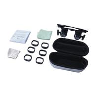 Adjustable Head Mounted Magnifier Glasses with LED Light 2.0X 6.0X 10.0X 24.0X for Jewelry Repair and Craft Projects