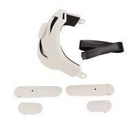 Adjustable Head Strap for 2, VR Headset Headband, Comfortable Foam Pad with Balance Weight, Lightweight Replacement Head Strap for Children and Adults, White