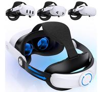 Adjustable Head Strap for Meta Quest 3S/Quest 3/Quest 2, Replacement for Elite Strap, Lightweight VR Headset Strap, with Cotton BackPad, Reduce Pressure for Oculus Head Strap, Enhanced Comfort