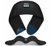 Adjustable Headband Headphones, Sleeping Headphones with Ultra-Thin Speakers, Bluetooth Headband for Side Sleepers, Yoga, Running, Workout, Travel