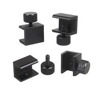 Adjustable Heated Bed Clip Heat Bed Clamp Clip Clip for Bed Platform Aluminum Alloy Printer 4PCS Glass Bed Clamp Aluminum Alloy