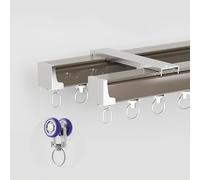 Adjustable Heavy Duty Ceiling Track 70600cm Aluminum Wall/Ceiling Mount for Room Dividers Curtains & Home DécorVersatile Solution for Space Management