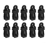 Adjustable Heavy Duty Lock Grip for Tarp, Shade Cloth, and Boat Cover - Plastic Tarp Lock Clip with Thumbscrew, Compatible with Caravan, Awnings, Walking Covers(5pcs)