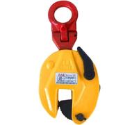 Adjustable Heavy Duty Steel Plate Clamp - 3.2T Capacity Vertical Lifting & Transporting Tool for Industrial Use Robust Jaw Opening for Secure Handling