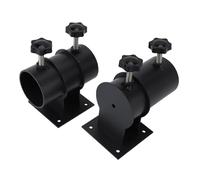 Adjustable Heavy Duty Umbrella Stand for Balcony Railing & Fence Mount, Patio Umbrella Holder Bracket Clamp