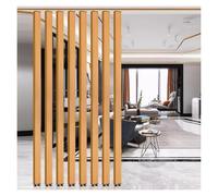 Adjustable Height Aluminum Alloy Partition Screen for Bathrooms, Living Rooms, and Entryways