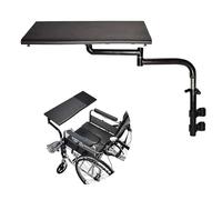 Adjustable Height and Distance Ergonomic Wheelchair Desk with Removable Lap Tray for Eating, Reading, and Resting