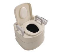 Adjustable Height Bedside Commode | Portable Toilet Chair with Support Handles for Adults Seniors & Mobility Care | Home Nursing Maternity Aid