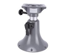 Adjustable Height Boat Fit for Seat Pedestal Aluminum Alloy Sturdy Construction 13.2-17.1" Height Marine Fit for Seat Pedestal for Boat Passenger Cabins, Dining Areas
