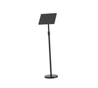 Adjustable Height Book Stand with Clips for Sheet Music & Recipes - Sturdy Veal Holder for Home Kitchen and Office - Perfect for Musicians and Chefs