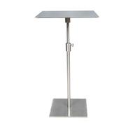 Adjustable Height C-Shaped End Table for Couches, Set of 2 Slide-Under Sofa Tables, Perfect for Small Spaces
