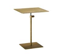 Adjustable Height C-Shaped End Table for Couches, Set of 2 Slide-Under Sofa Tables, Perfect for Small Spaces