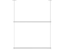 Adjustable Height Ceiling-Mounted Clothes Rack - Silver Garment Bar for Retail Displays, Commercial Clothing Storage in Malls, Bedrooms & Stores - Maximize Space & Visibility