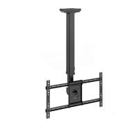 Adjustable Height Ceiling TV Mount, 360° Aluminum Alloy LED Stand,Telescoping LCD Lift, For 40-65 Inch Flat Screen, Pole Holds Up To 45kg, Max VESA 600x400MM