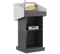 Adjustable Height Church Stand - & Wide Reading for Meetings, Events, Presentats & Public Speaking