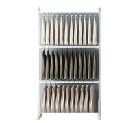 Adjustable Height Clothes Rack Sturdy Metal Garment Rack for Hanging Clothes Retail Display Shelf Portable Clothing Organizer for Bedroom & Store Use