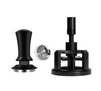 Adjustable Height Coffee Distribution Needle For Espresso Machines Works With 51mm 53mm 58mm Portafilter Sizes Aluminum Alloy Design(58mm)