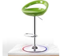 Adjustable Height Counter Bar Stools, Red Barstools with Footrest, Stylish Dining Chairs 60-80cm, Modern Counter Height Seating for Kitchen and Home Bar