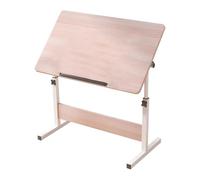 Adjustable Height Drafting Table & Art Desk for Artists - White Computer Desk for Home Office 19.6"x31.4" (50x80cm) with Adjustable Angle & Easels for Drawing & Sketching