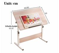 Adjustable Height Drafting Table with Tilting Top - Versatile Desk for Art, Crafts, & Writing - Essential Furniture for Artists & Creatives