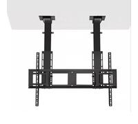 Adjustable Height Electric TV Lift, Motorized Ceiling TV Mount with Remote, Telescopic Auto Lifting Mechanism for 55-120 Inch Screens