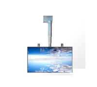 Adjustable Height Electric TV Lift with Remote Control - Motorized TV Mount - Ceiling TV Mount Bracket, 2 Installation Methods, Fits 26-70 Inch Low Profile TVs(Black-50cm)