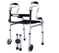 Adjustable Height Folding Rollator Walking e for Elderly and Disabled, Lightweight Aluminium