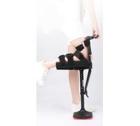Adjustable Height Hands-Free Knee Crutch, Alternative to Crutches and Knee Rollators, Painless Knee Crutch, Wooden Leg Crutch for Lower Leg Injuries