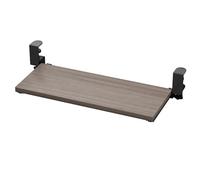 Adjustable Height Keyboard Tray - Ergonomic Under-Desk Keyboard Stand with Space-Saving Drawer for Home Office Use