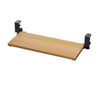 Adjustable Height Keyboard Tray - Ergonomic Under-Desk Keyboard Stand with Space-Saving Drawer for Home Office Use
