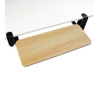 Adjustable Height Keyboard Tray Under Desk Keyboard Holder NonDrilling Design Easy Installation Silent Operation Ideal for Home Office and PC Desks.