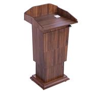 Adjustable Height Lectern Stand for Presentations, Church Services, and Classroom Use