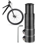 Adjustable Height Lift, Bike Handlebar Riser - Aluminium Alloy Extender, Mountain Cycling Upgrade, Ergonomic Comfort Tool, Daily Commute Use, City Riding Support, Exercise Training Aid enhancing