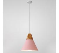 Adjustable Height Macaron Color Pendant Light - Nordic Style Minimalist Metal Single Head Chaner for Bar, Dining Room, Coffee Shop
